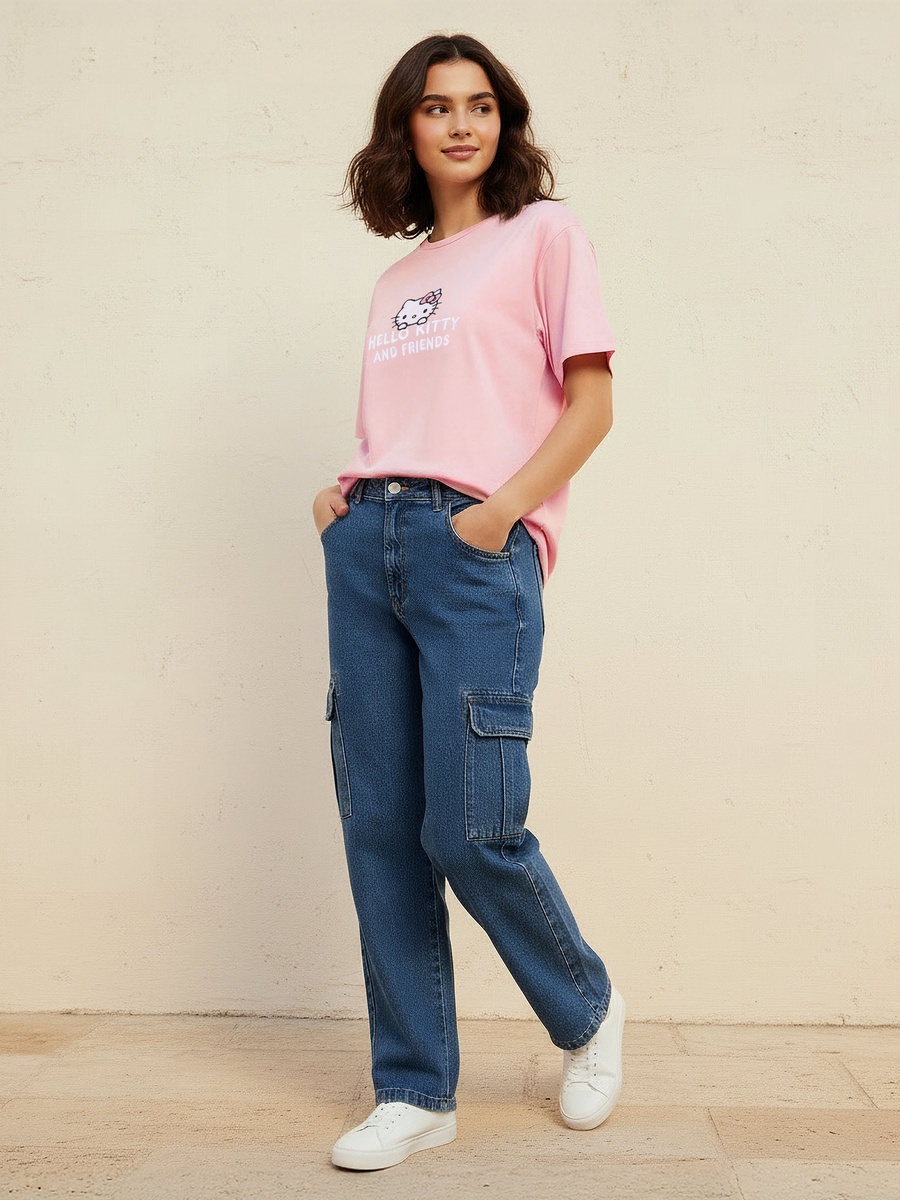 Hello Kitty Loose Fit T-Shirt 