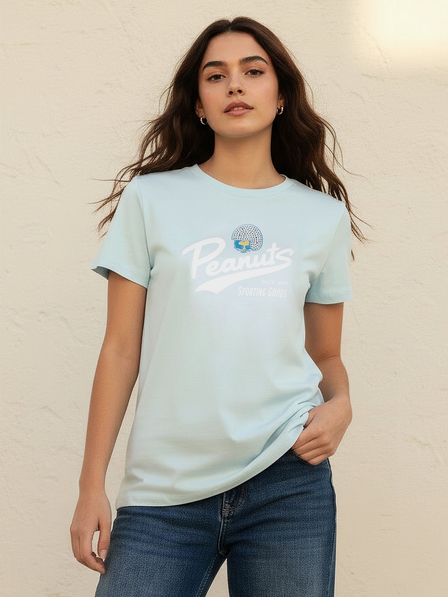 Peanuts Cotton T-Shirt 