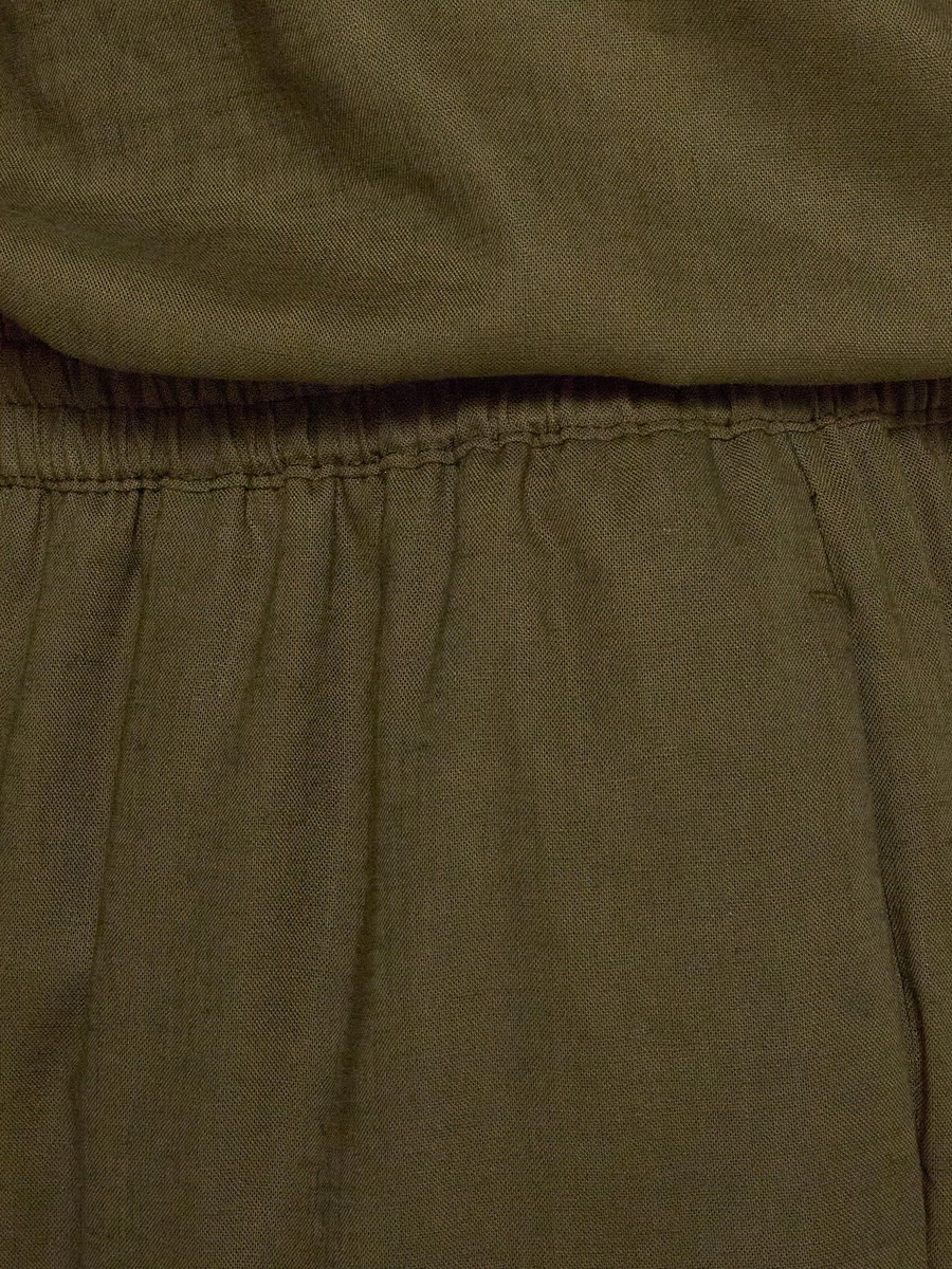 Wide Leg Textured Pants
