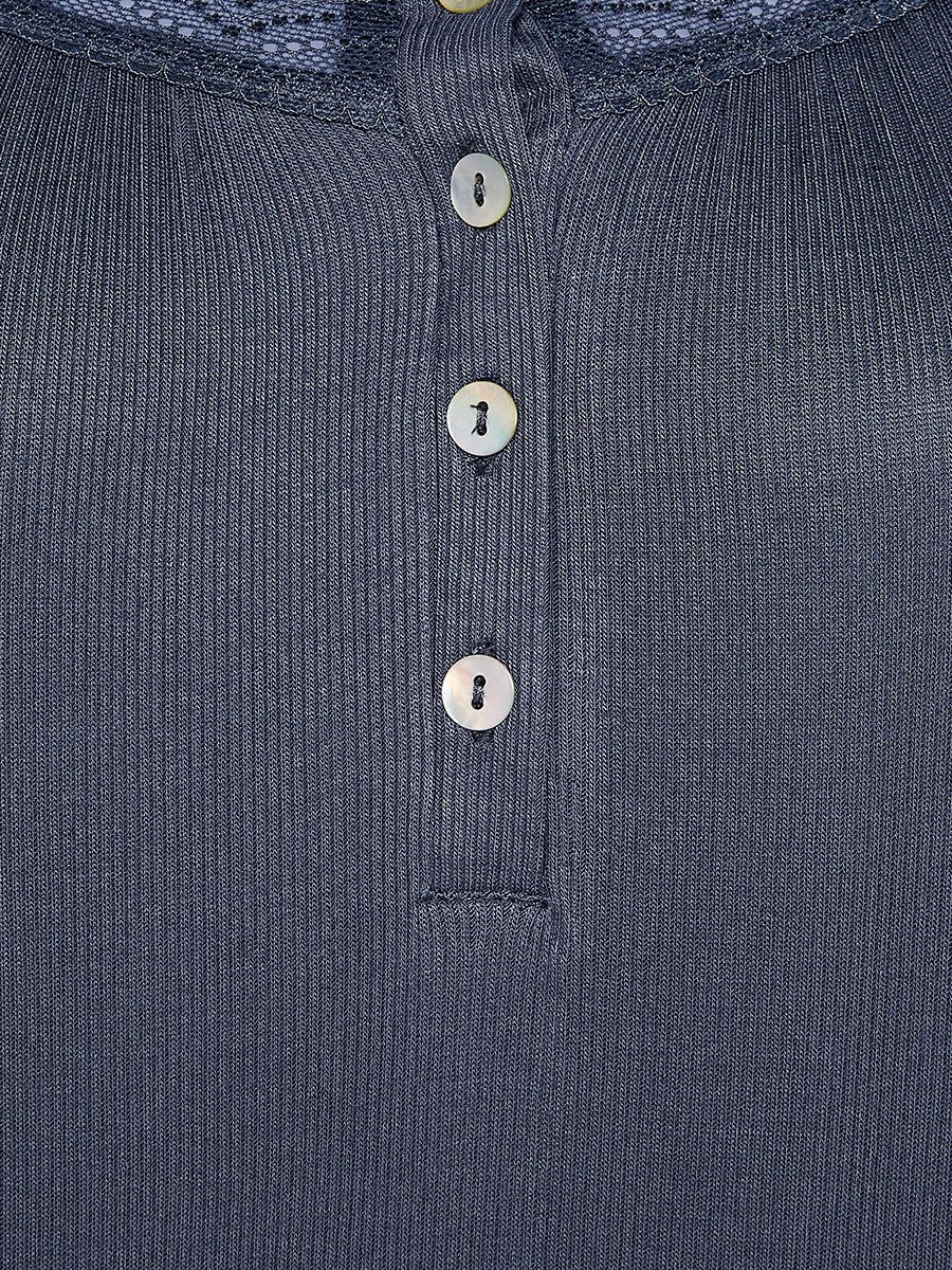 Short Sleeve Textured Night Gown