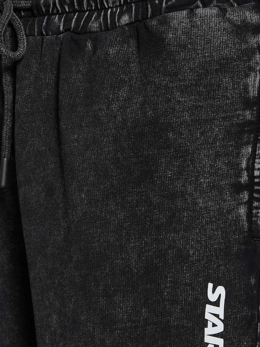 Wide Leg Cotton Joggers with Pockets