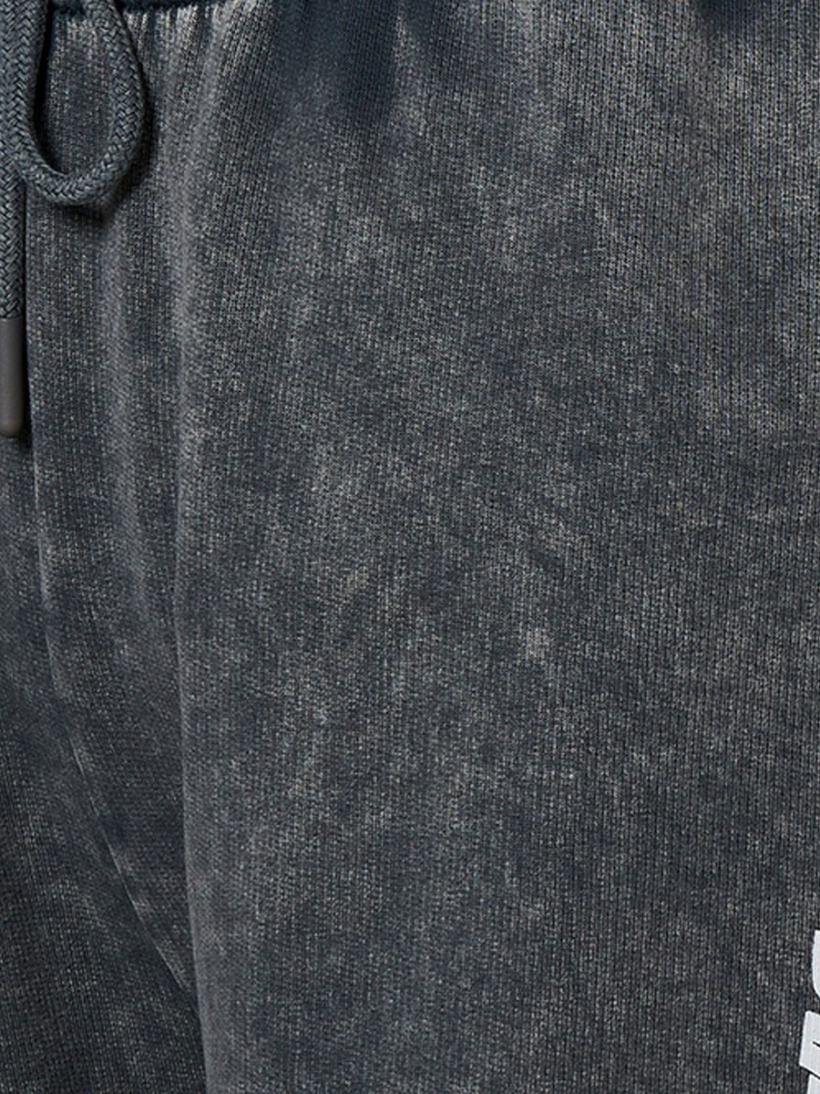 Wide Leg Cotton Joggers with Pockets