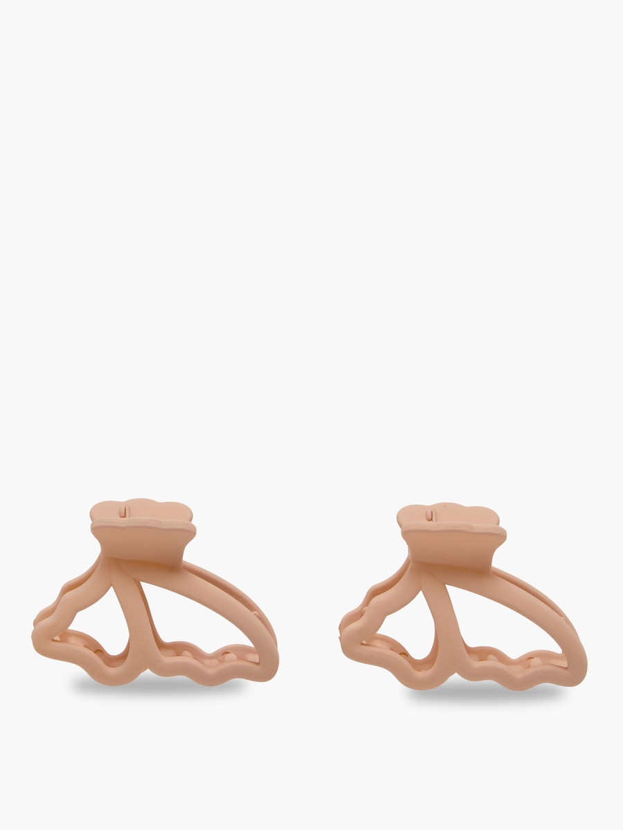 Pack of 8 Butterfly Hair Clamp with Matte Finish