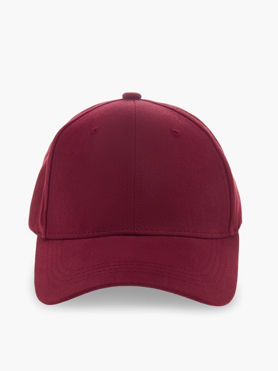 Cap with Buckled Strap Closure