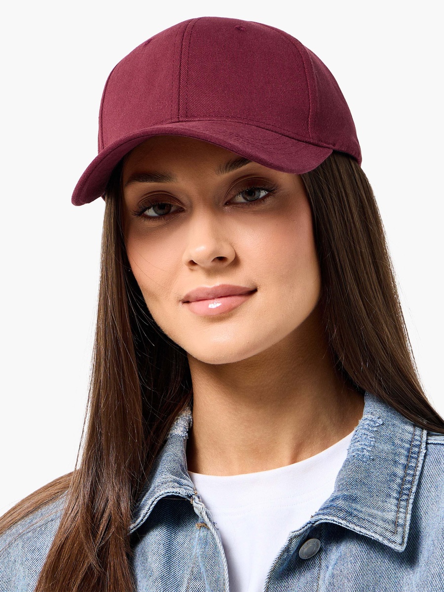 Cap with Buckled Strap Closure