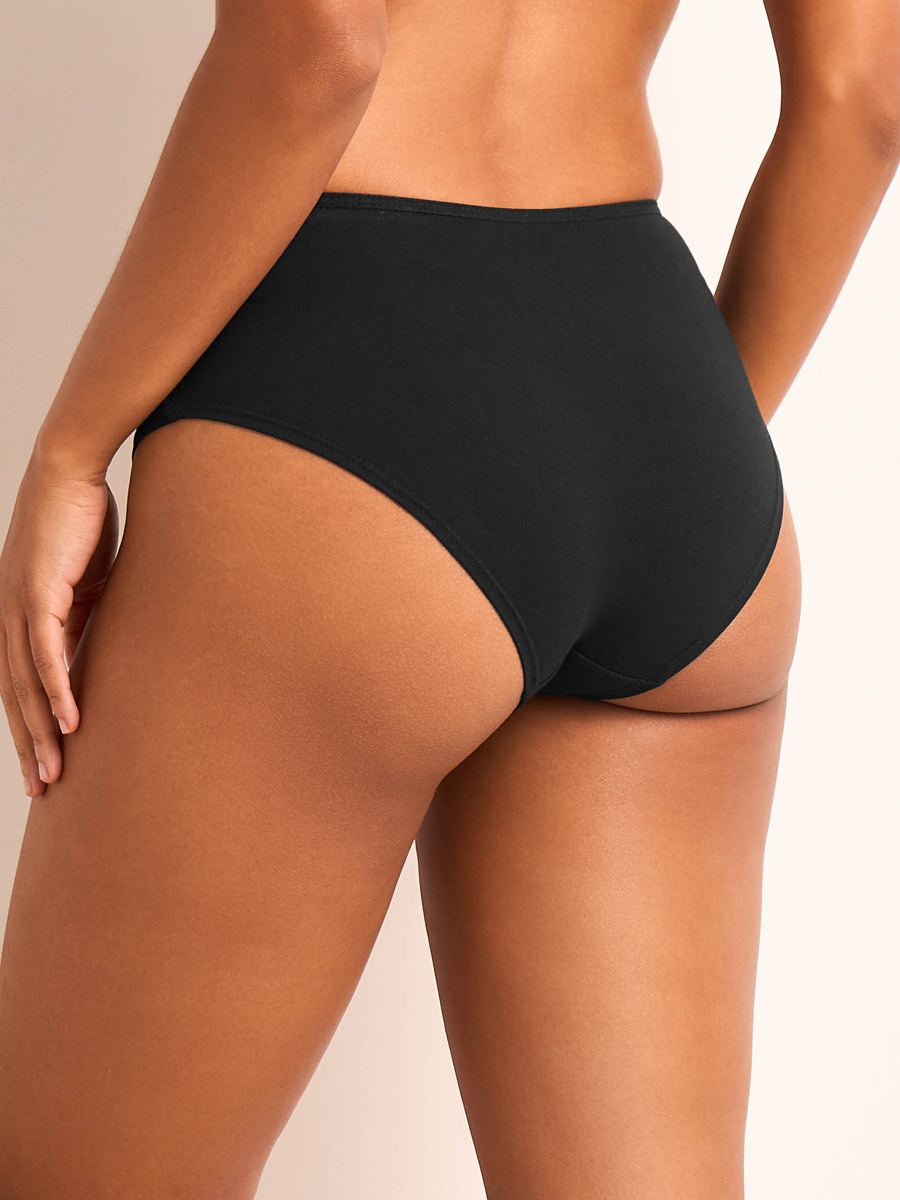 Set of 5 - Bikini Briefs with Bow Applique