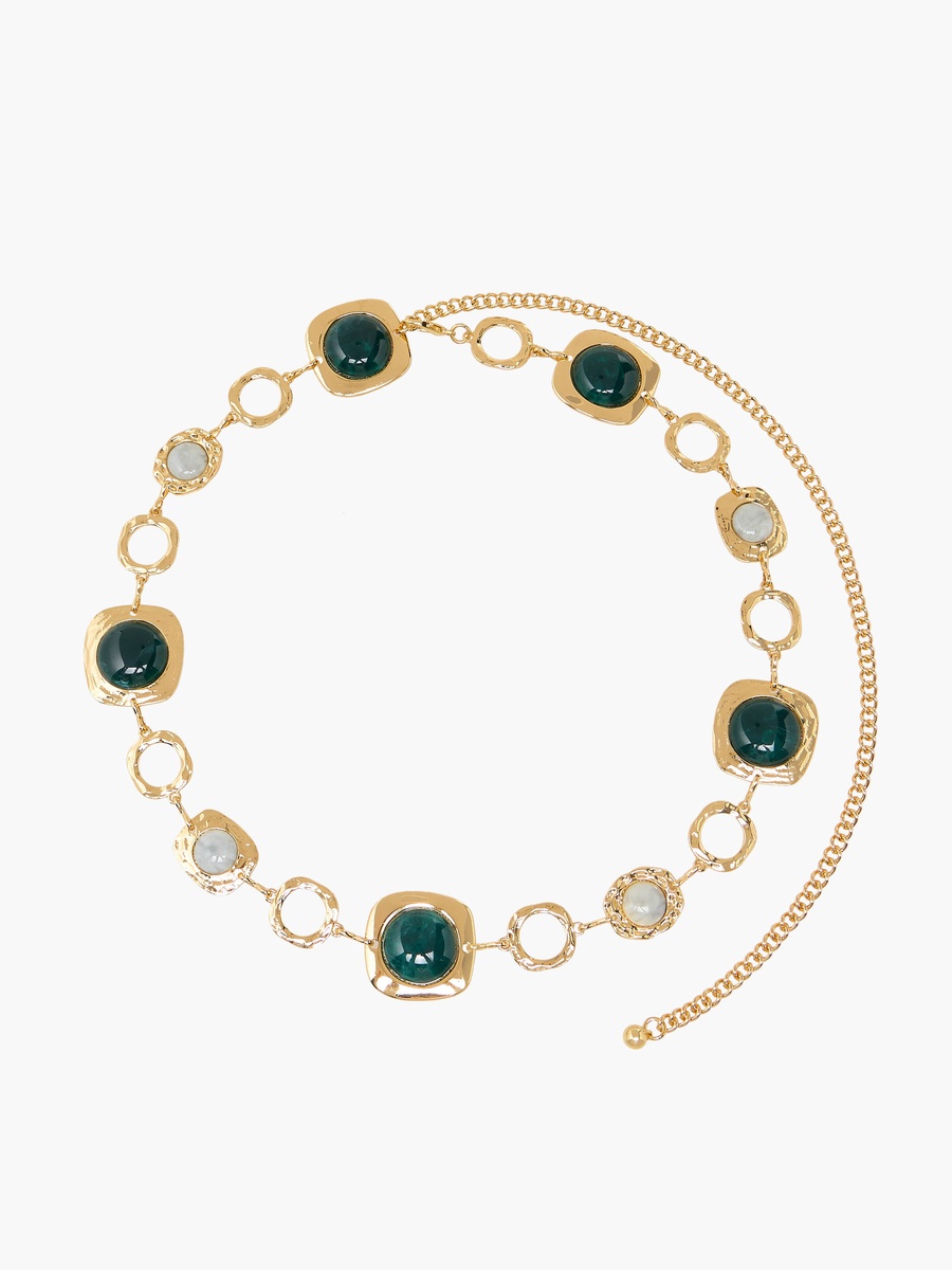 Metal Jewellery Belt with Lobster Clasp Closure