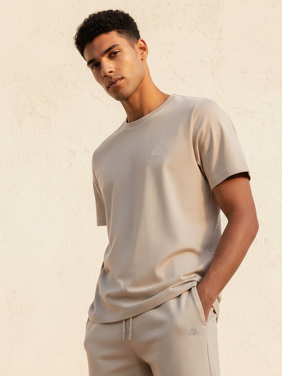 Men Logo Print T-Shirt 