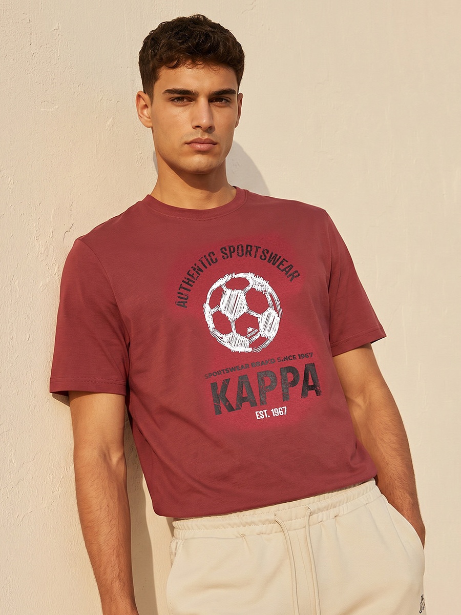 Men Logo Print T-Shirt 