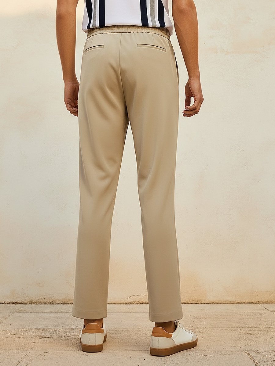 Men Regular Fit Trousers
