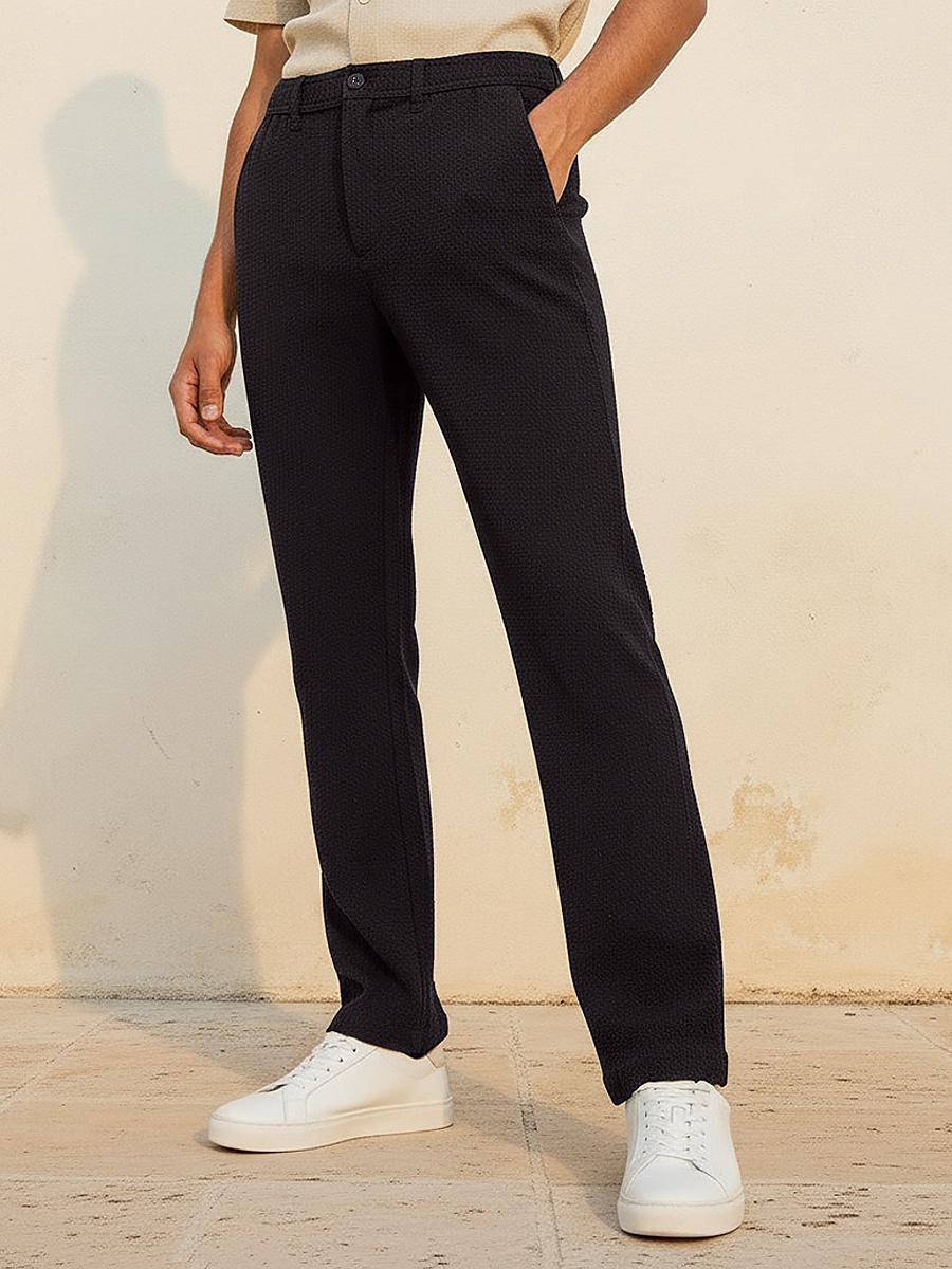 Men Regular Fit Trousers