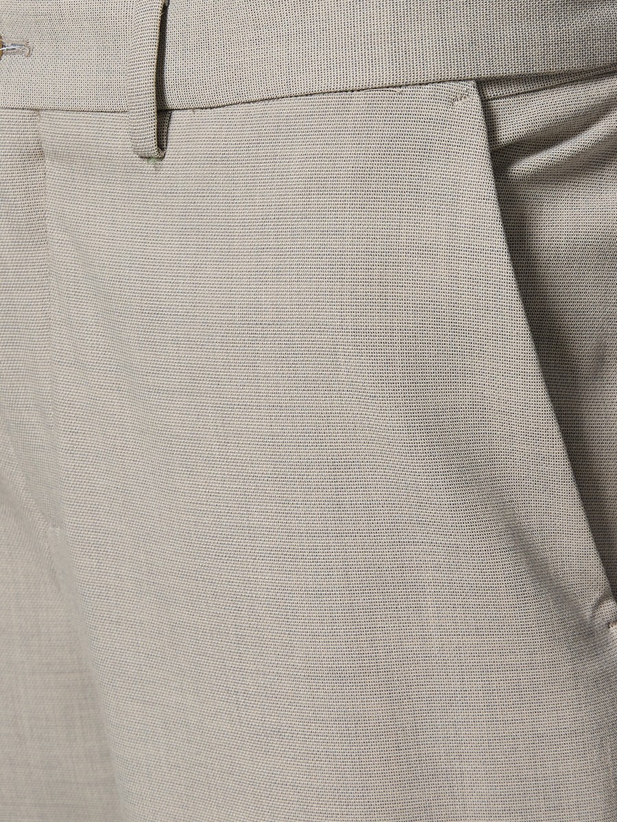 Men Slim Fit Formal Trousers