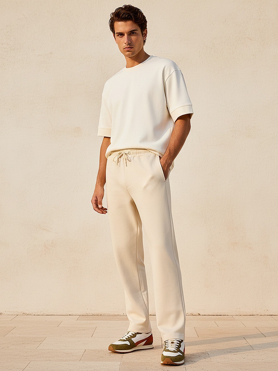Men Straight Fit Joggers