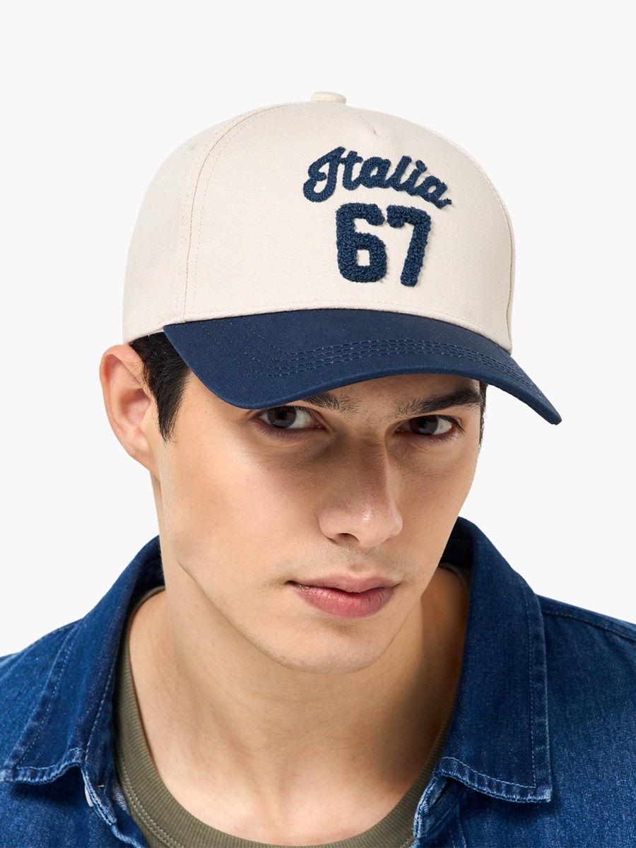 Men Cap with Buckled Strap Closure