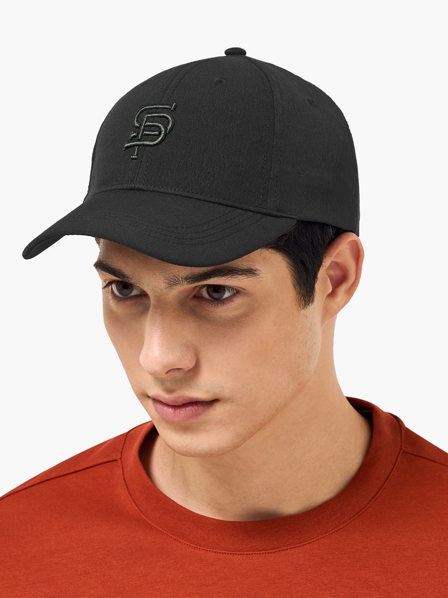 Men Cap with Embroidered Design
