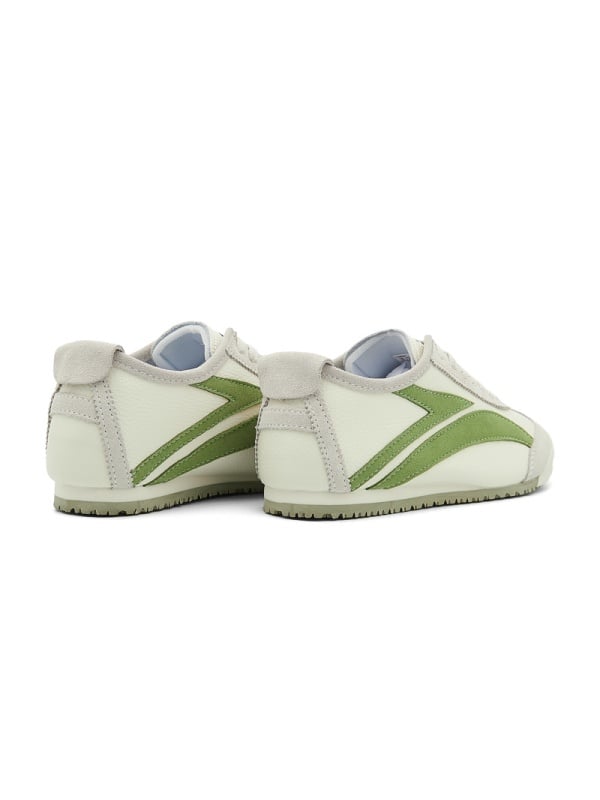 Men Cream Panelled Lace-Up Sneakers