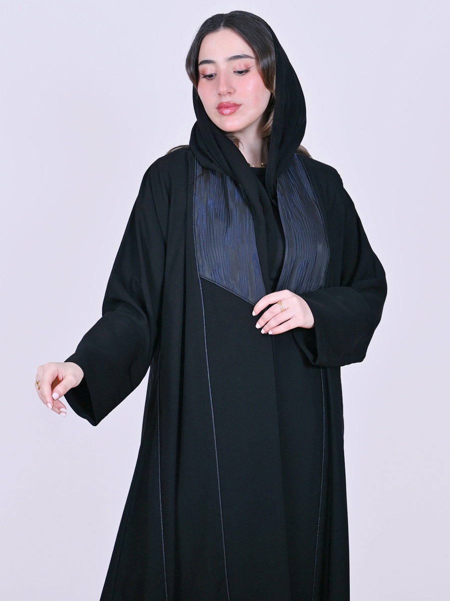 عباية بتفاصيل جاكار منقوش