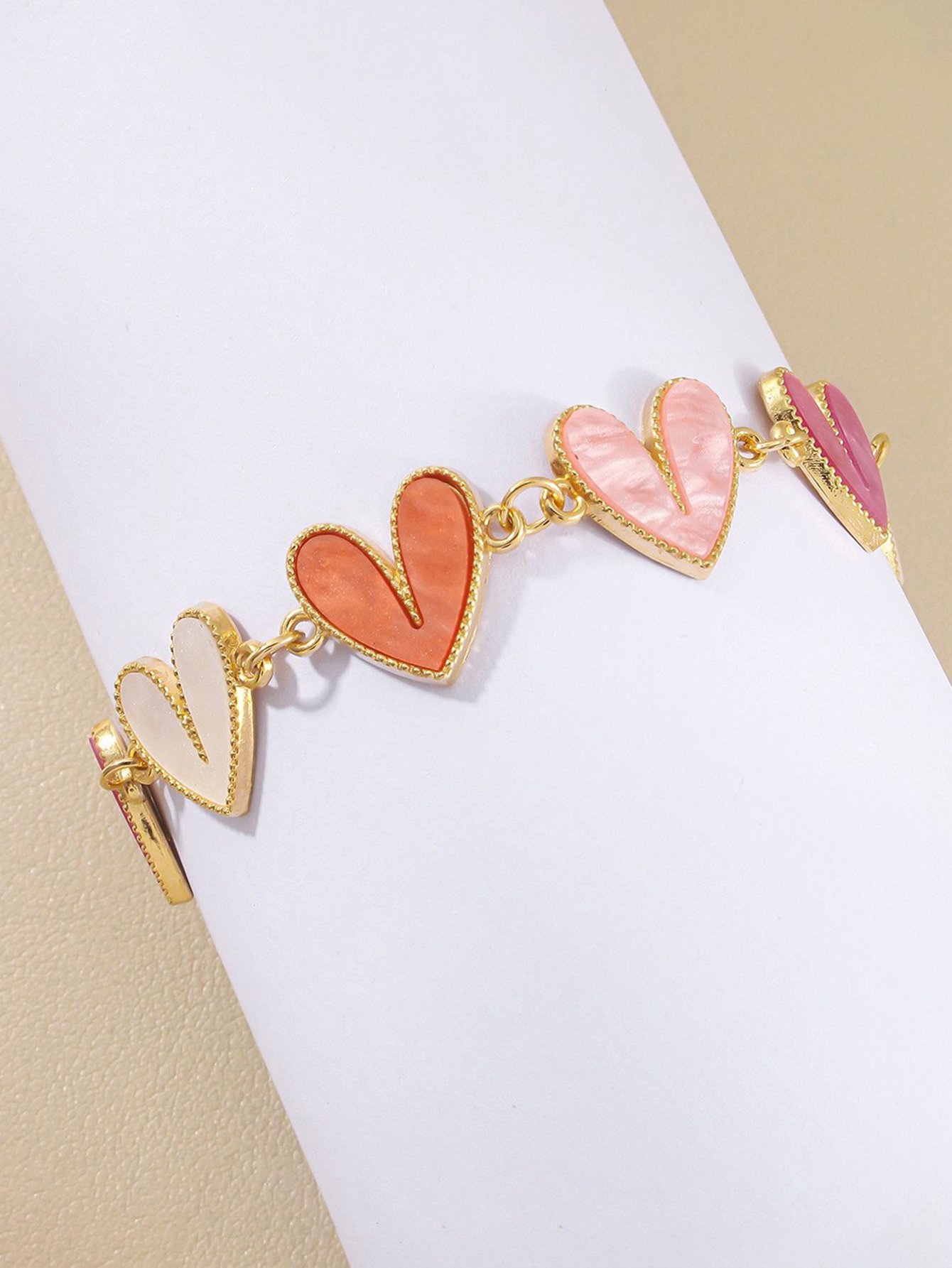 Heart Charm Bracelet