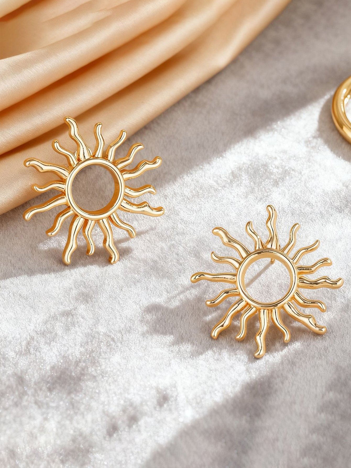 Sun Stud Earrings