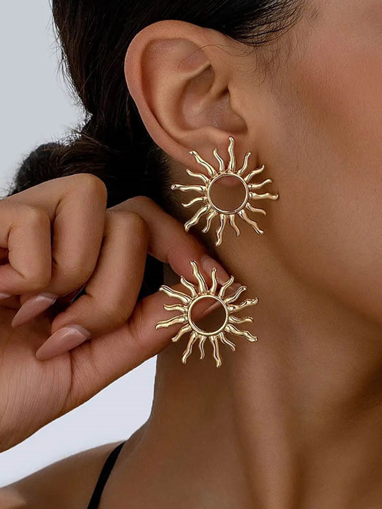Sun Stud Earrings
