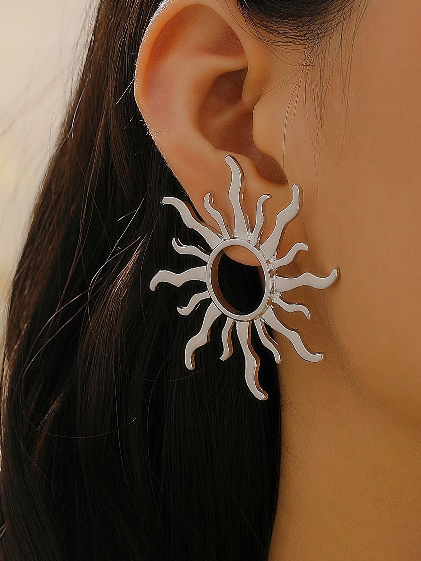 Sun Stud Earrings