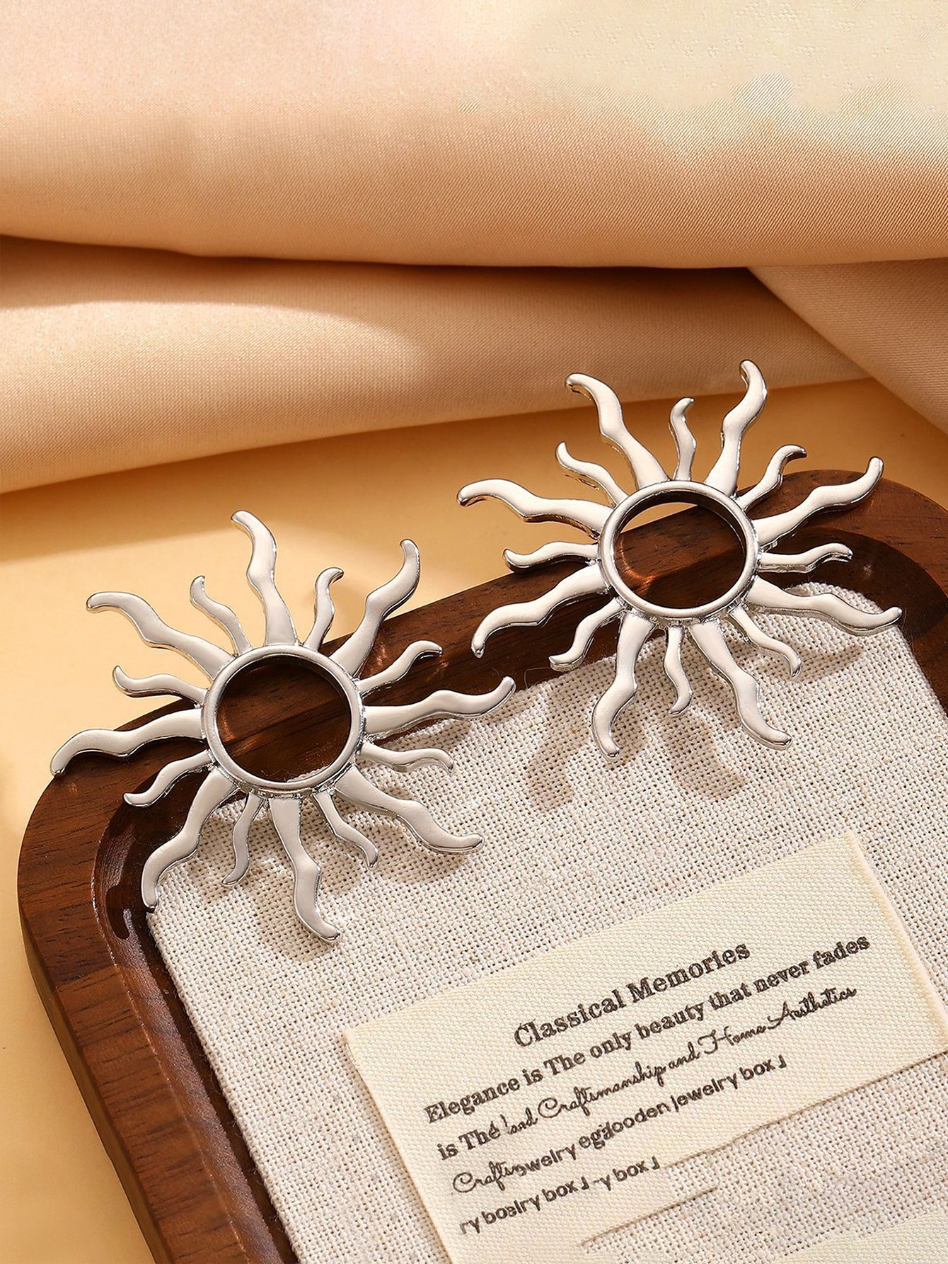 Sun Stud Earrings