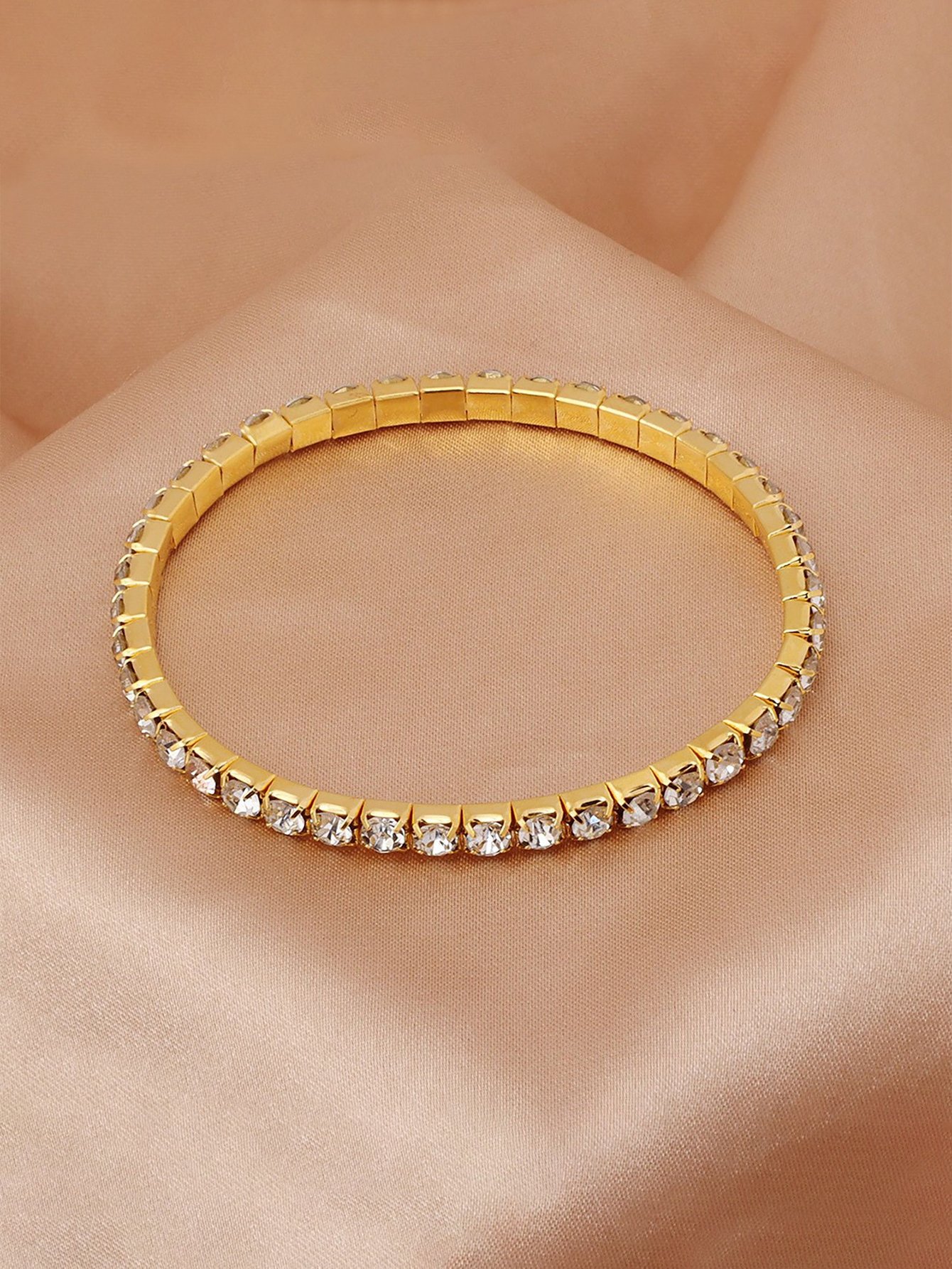 Gold Plated Zirconia Jewelry Set