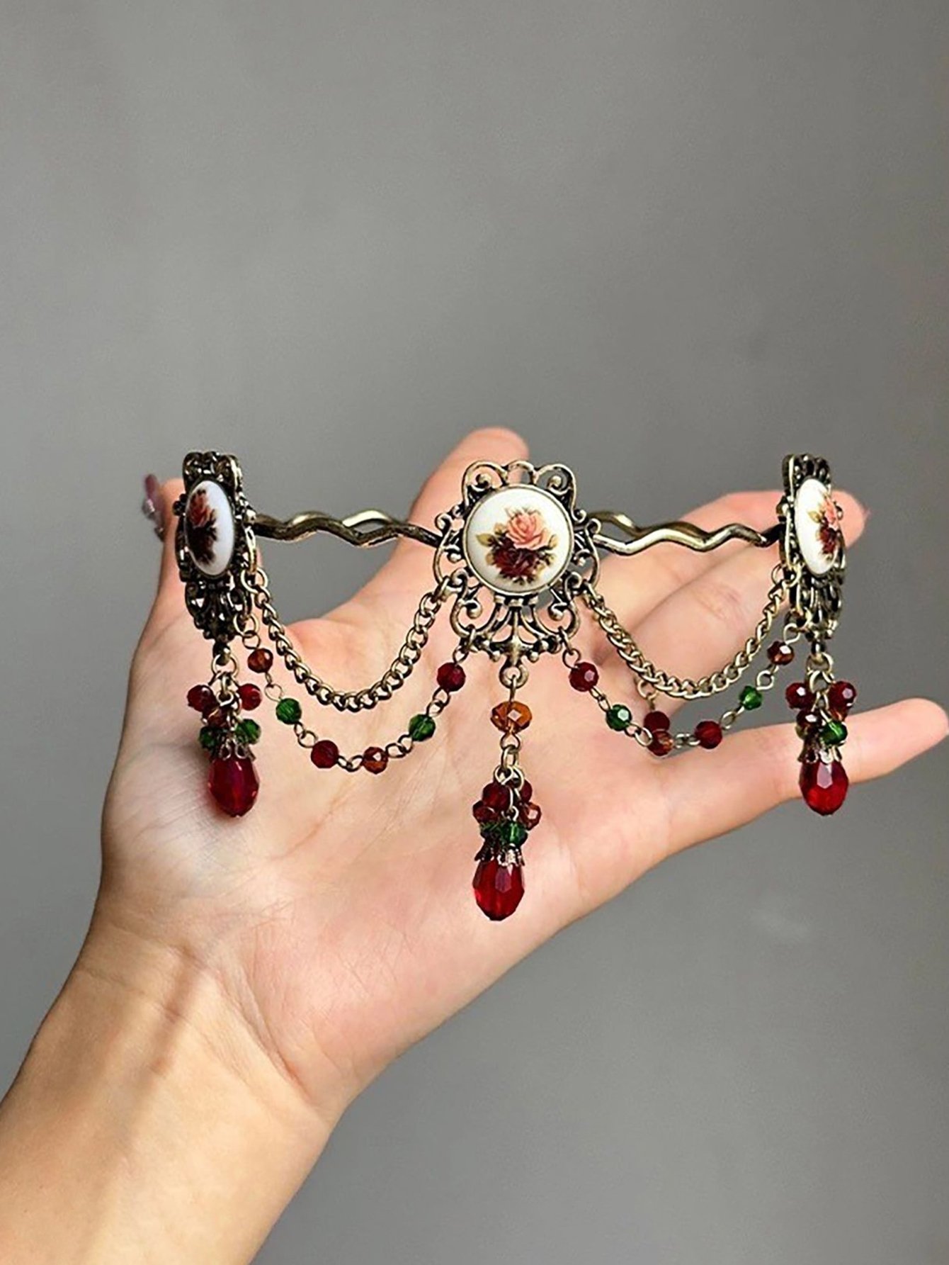 Beaded Choker Necklace