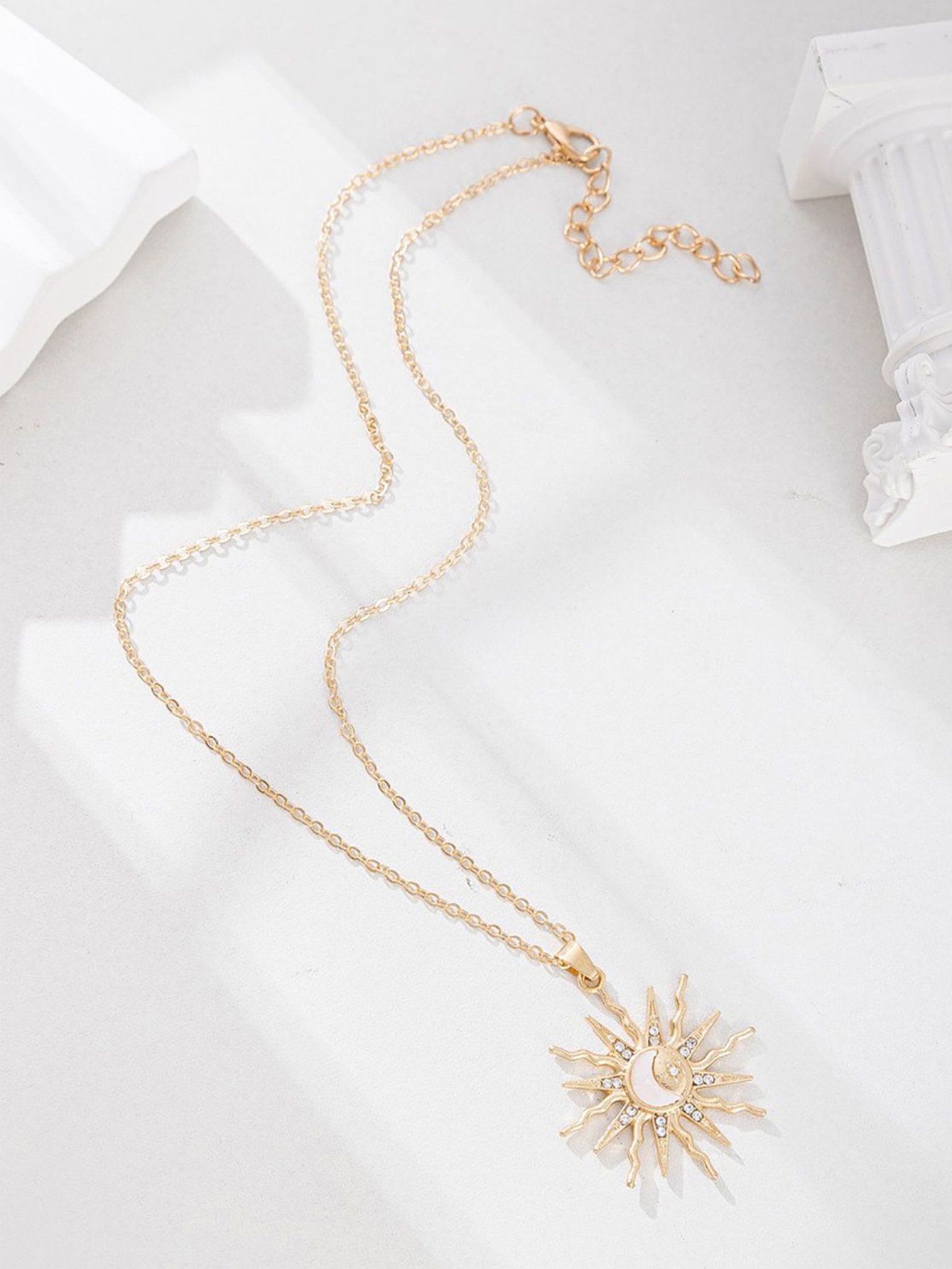 Sun Pendant Necklace