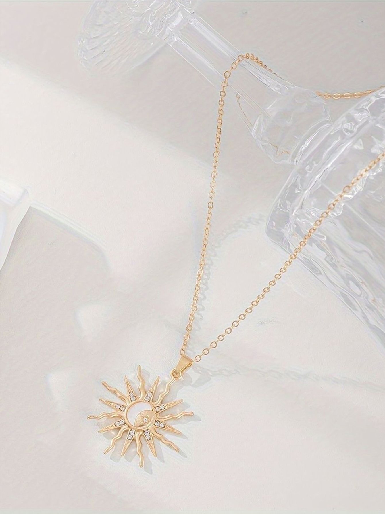 Sun Pendant Necklace