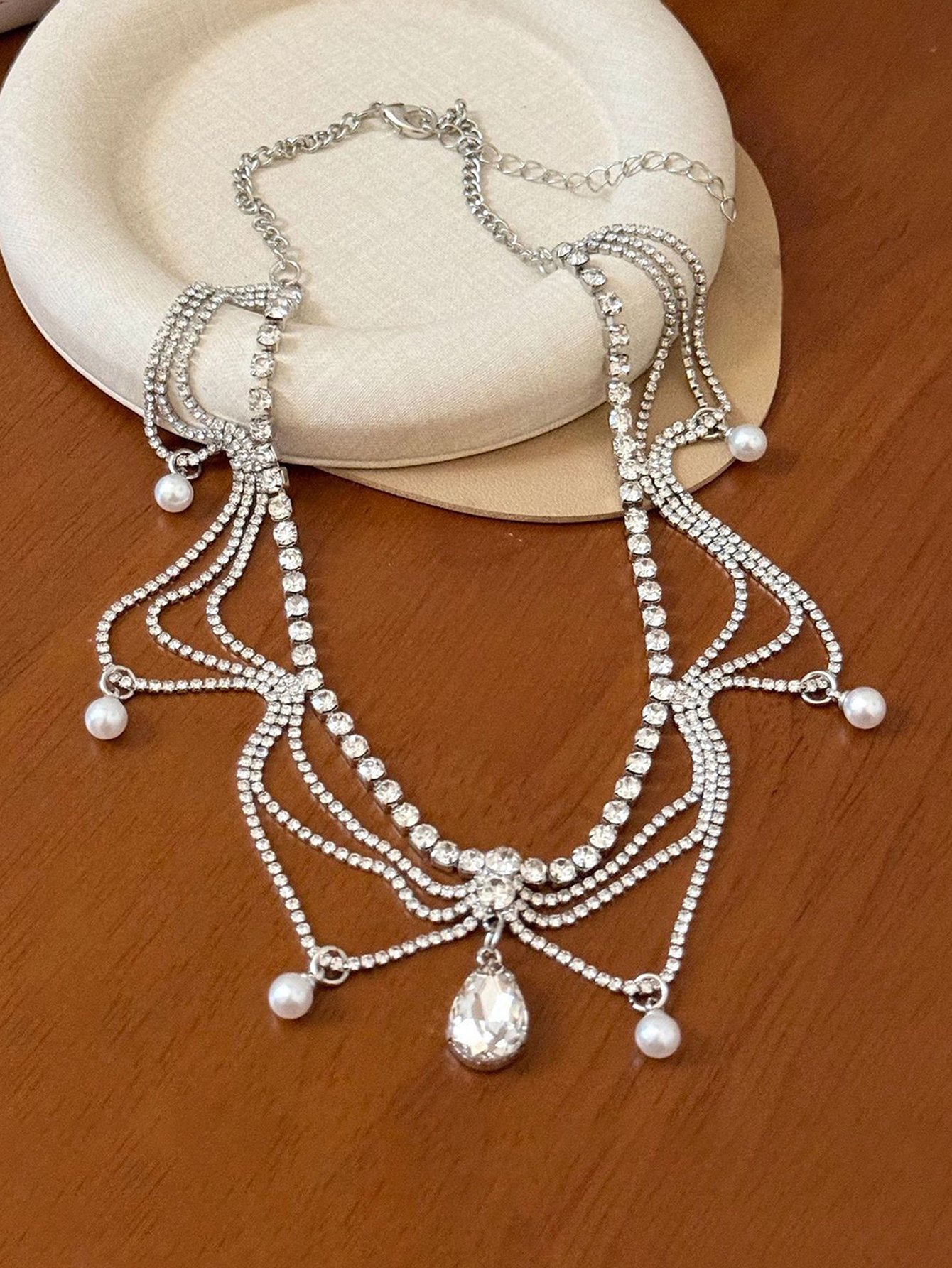 Embellished Spider Necklace