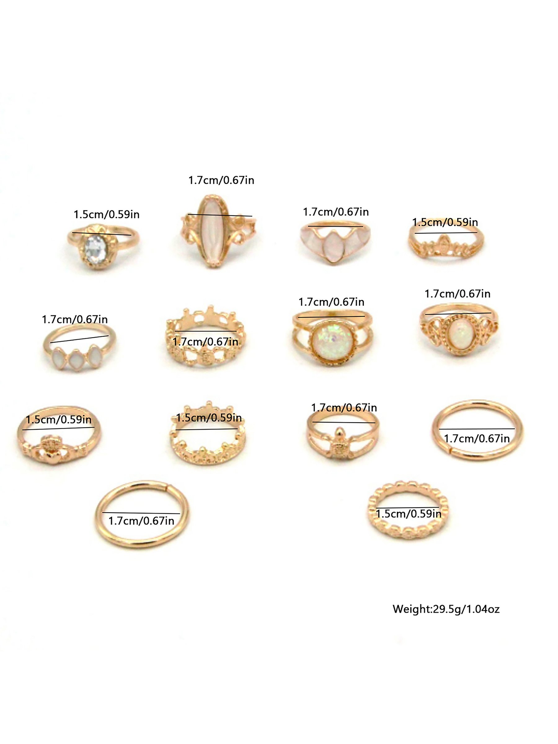 Golden Ring Set