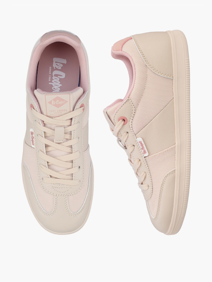Women Panelled Lace-Up Sneakers