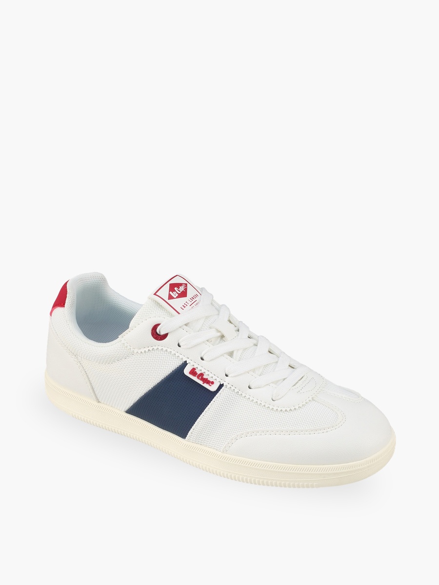 Women Panelled Lace-Up Sneakers