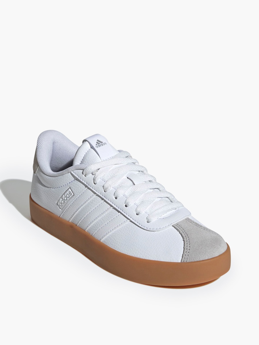 Women VL COURT 3.0 Panelled Lace-Up Sneakers