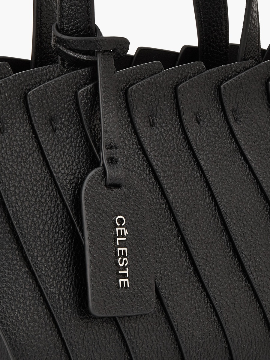 Textured Tote Bag with Adjustable Strap