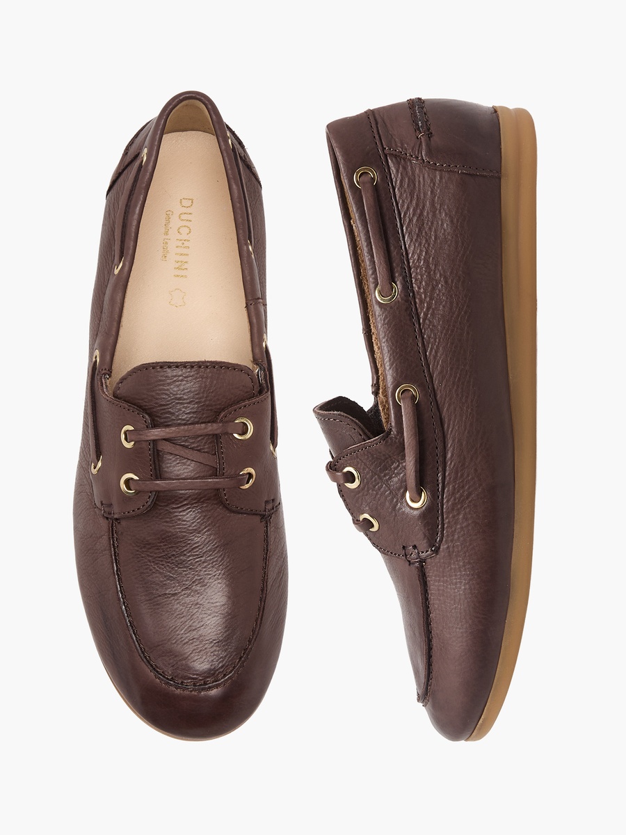 Women Slip-On Leather Loafers