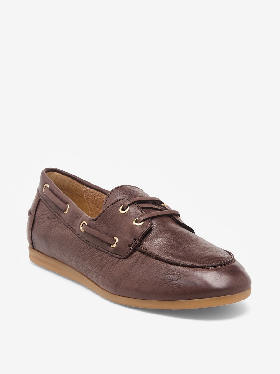 Women Slip-On Leather Loafers
