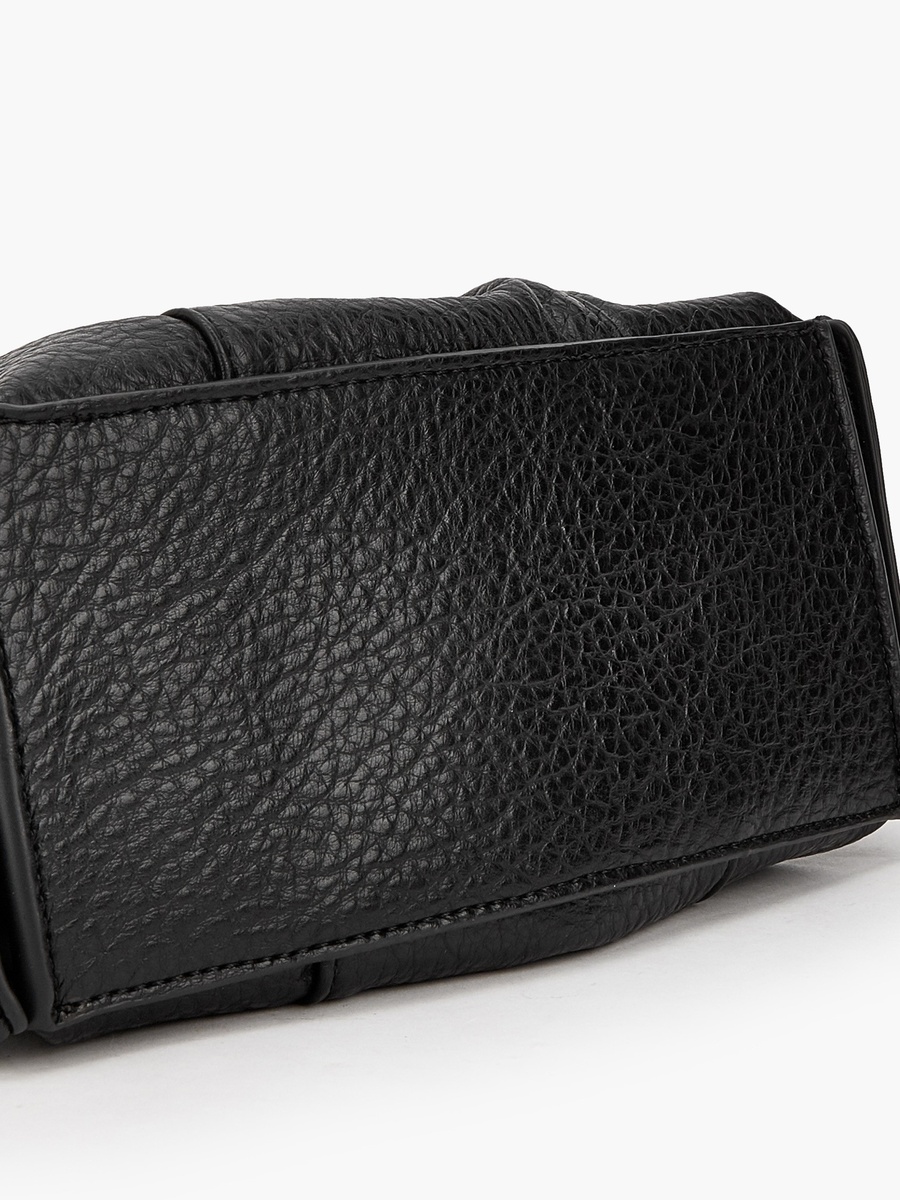 Textured Crossbody Bag with Detachable Strap