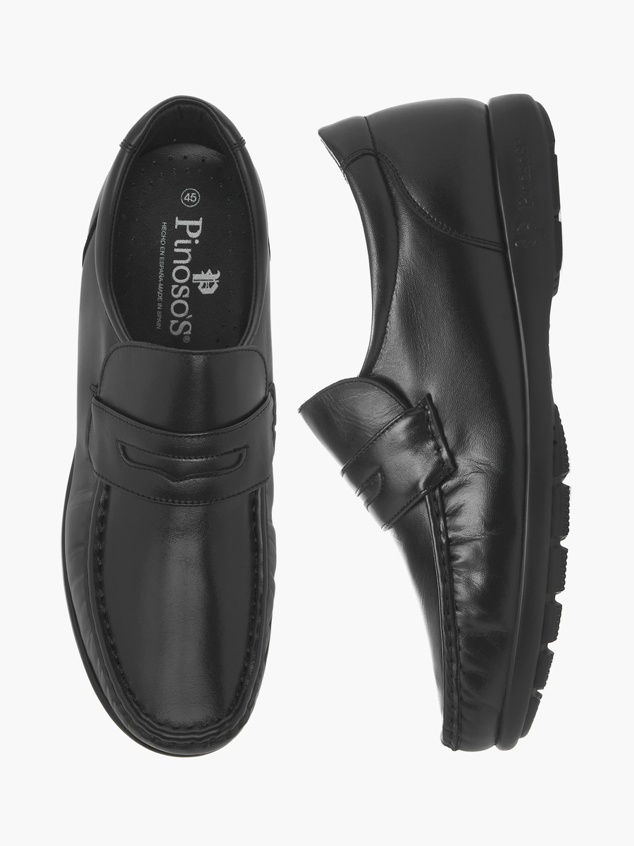 Men Slip-On Leather Loafers