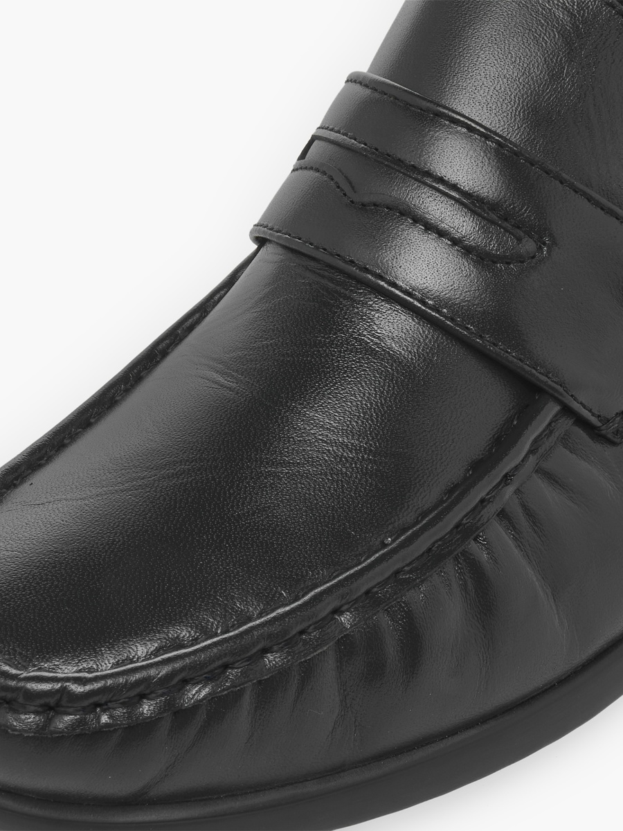Men Slip-On Leather Loafers