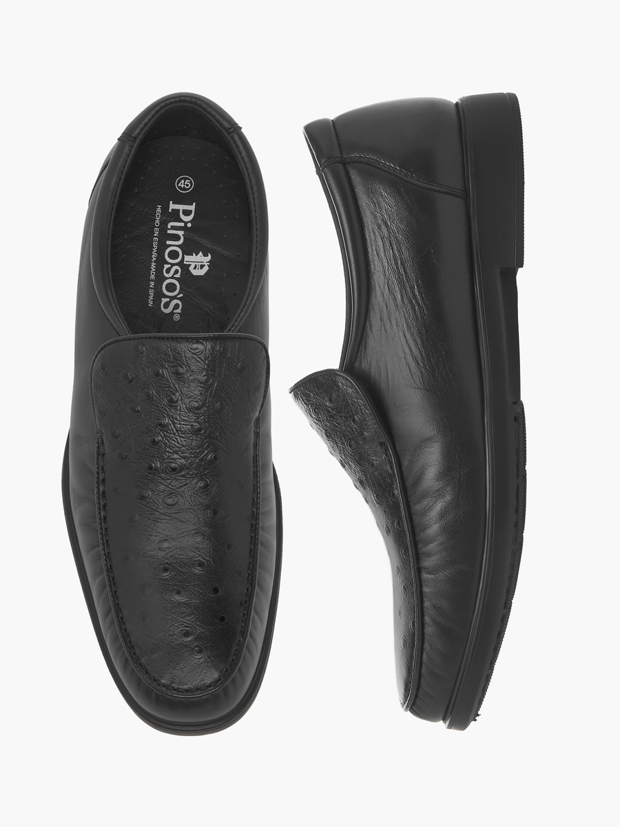 Men Slip-On Leather Loafers