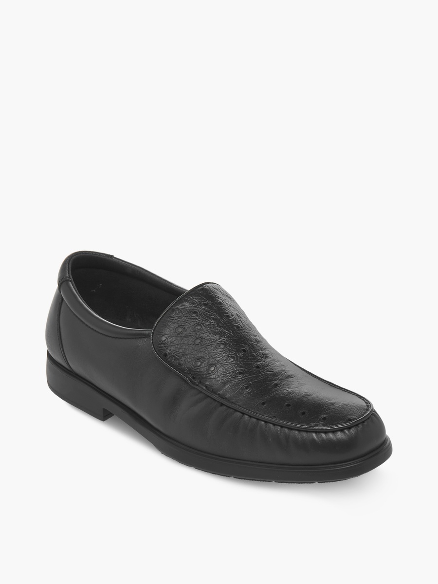 Men Slip-On Leather Loafers