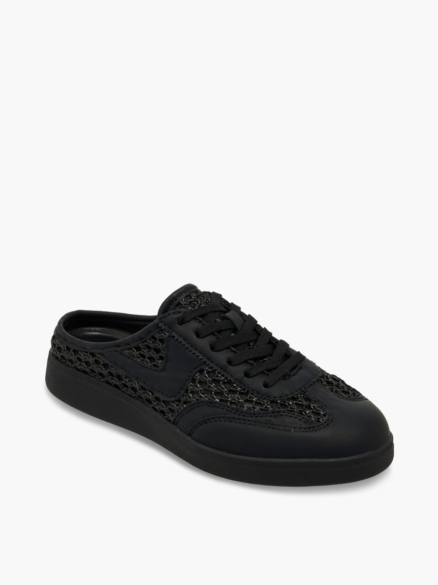 Women Mesh Detail Slip-On Sneakers