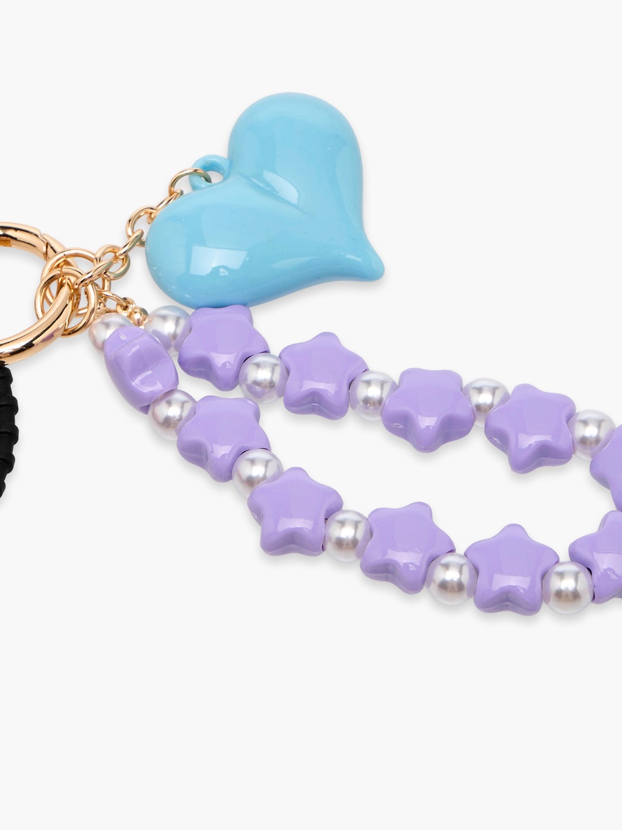 Heart Charm Keychain