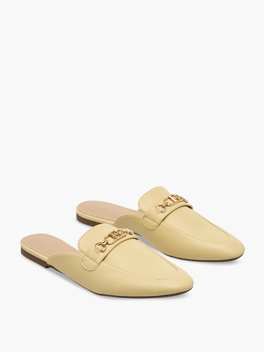 Women Metal Accent Mules