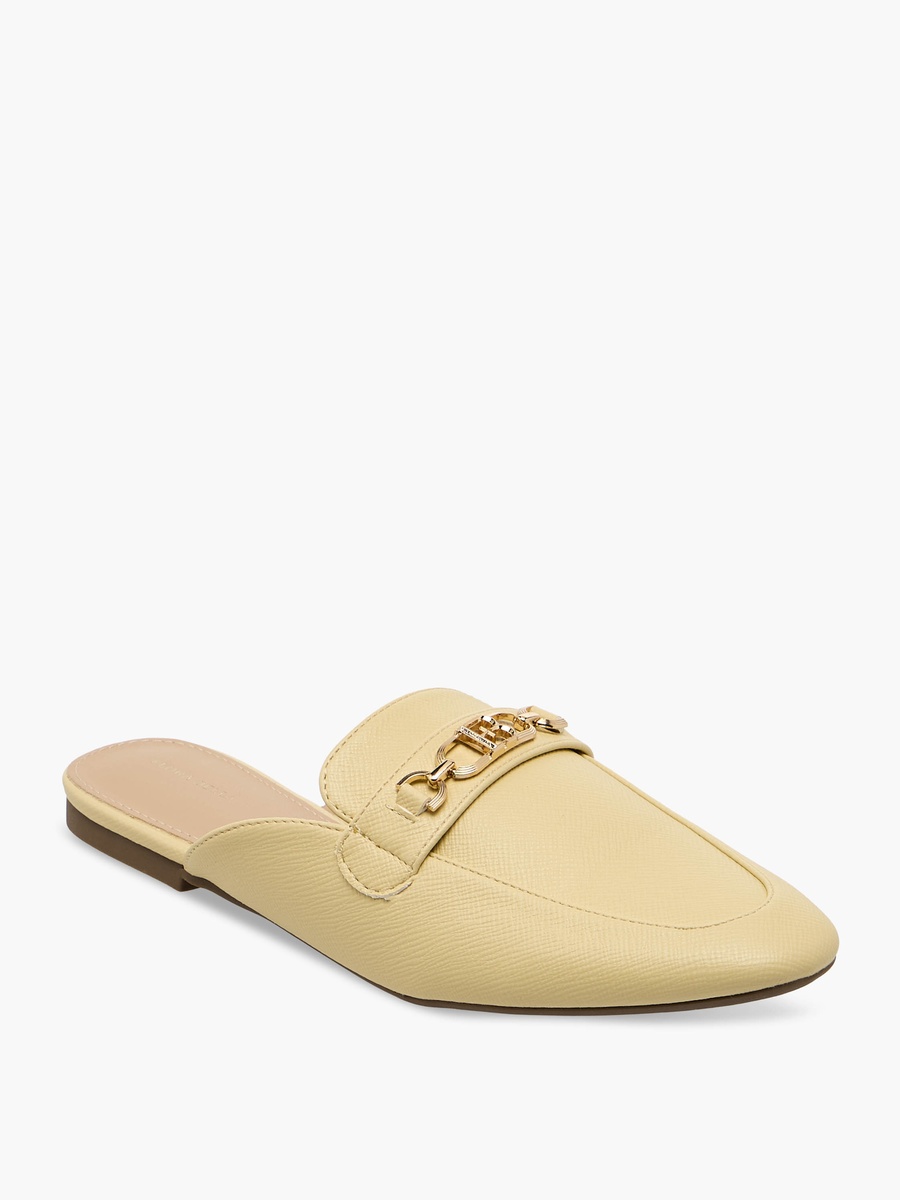 Women Metal Accent Mules