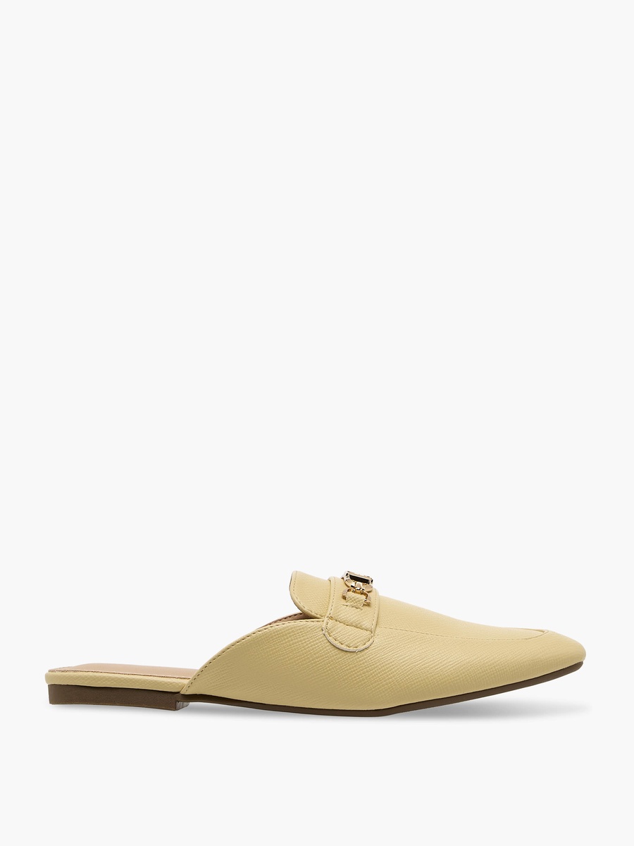 Women Metal Accent Mules