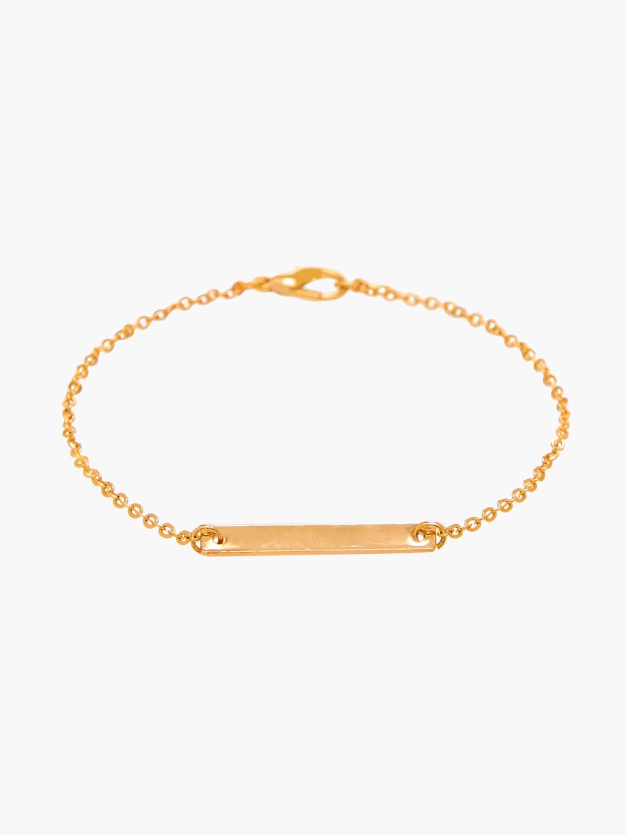 Pack of 3 Gold Tone Chain Style Bracelet