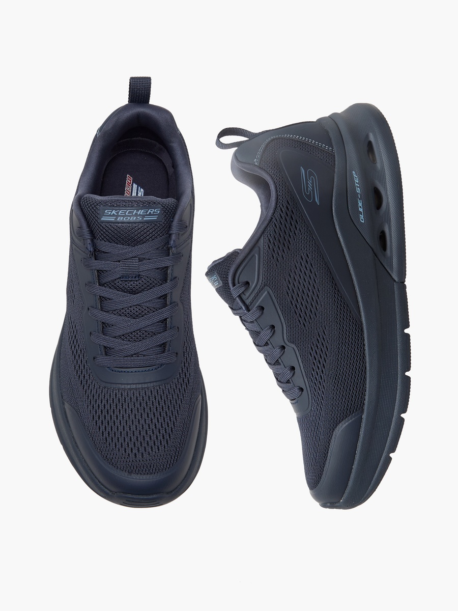 Men Textured Lace-Up Sports Shoes